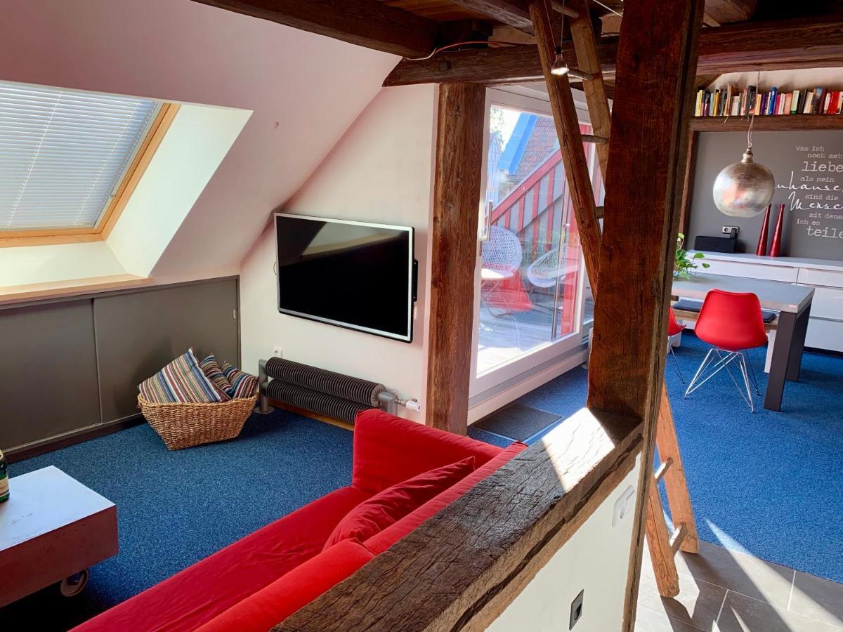 Historische Ferienwohnung Mit Sauna In Lich エクステリア 写真